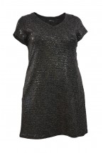 KNITTED DRESS PAILLETTE