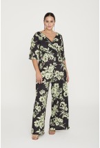 PRINTED KNITTED JUMPSUIT